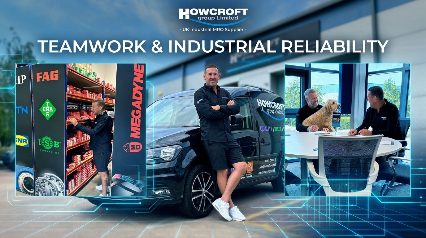 Teamwork, Grit, and Premium MRO: Company Ambassador Mark Crossley Visits Howcroft HQ! 
